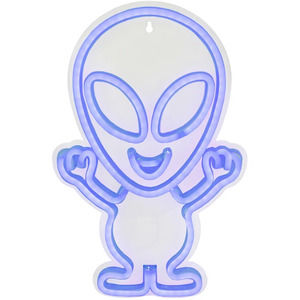 16.75" LED Neon Style Alien Wall Sign